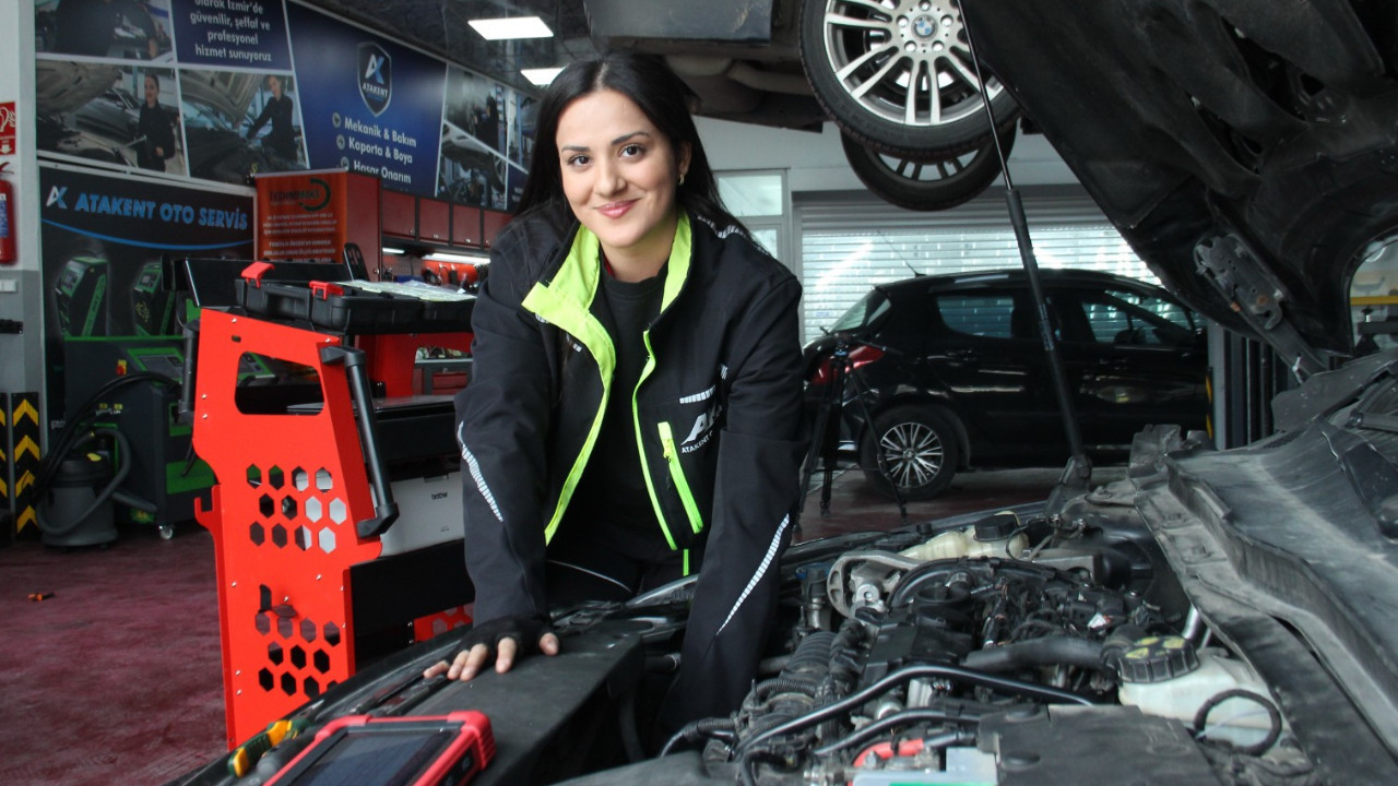 'Erkek işi' diyenlere 3 diploma ve kendi iş yeriyle yanıt verdi