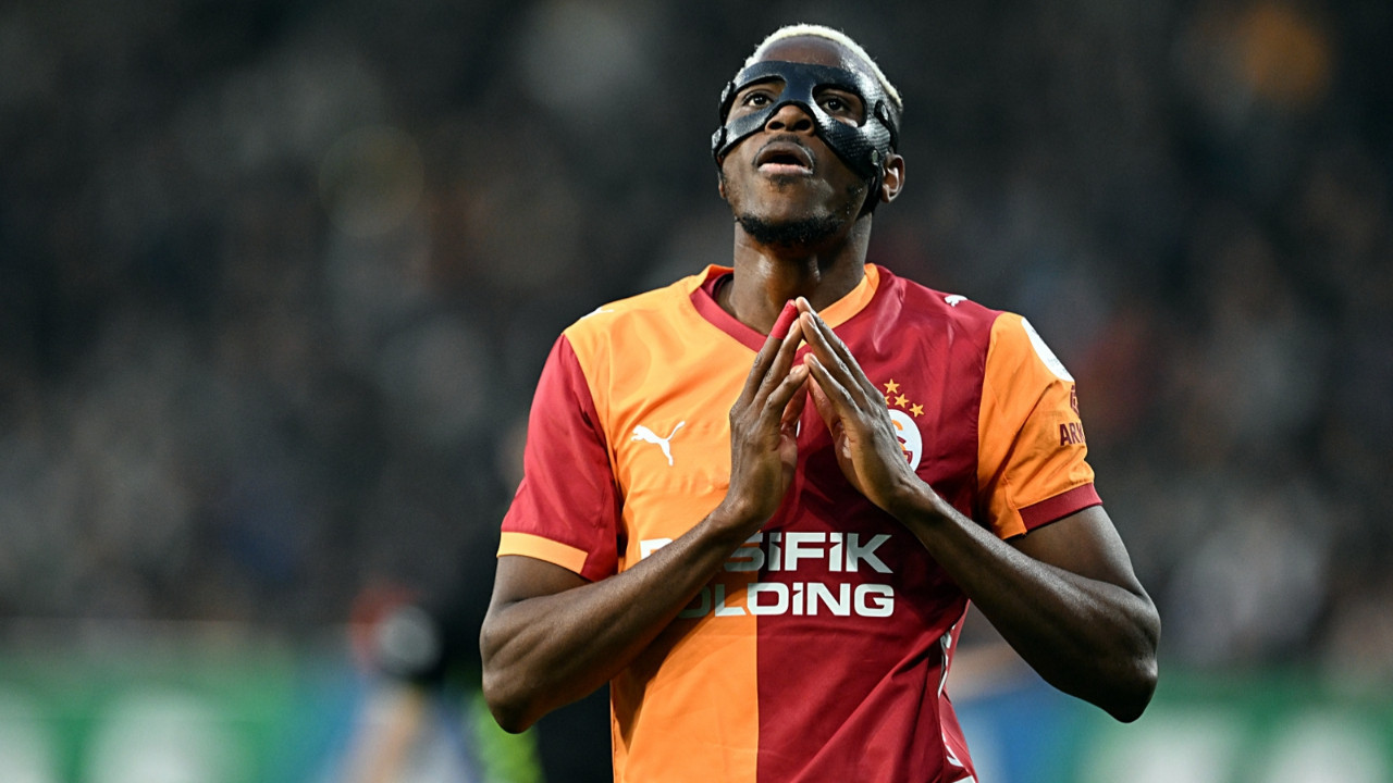 Victor Osimhen'den Rize'de tarihi gol: Gomis'i geride bıraktı