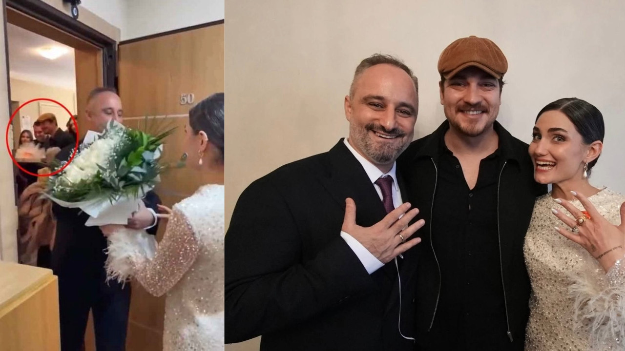 Çağatay Ulusoy kız istemeye gitti