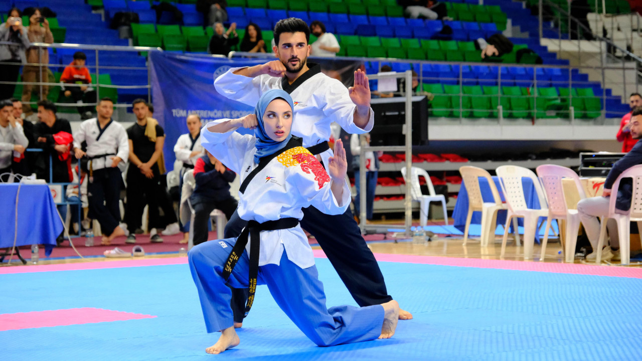 Kübra Dağlı ve Emirhan Muran altın madalya kazandı