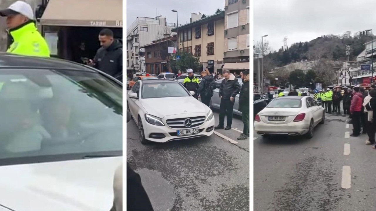 Bebek'i karıştıran sürücüye gözaltı