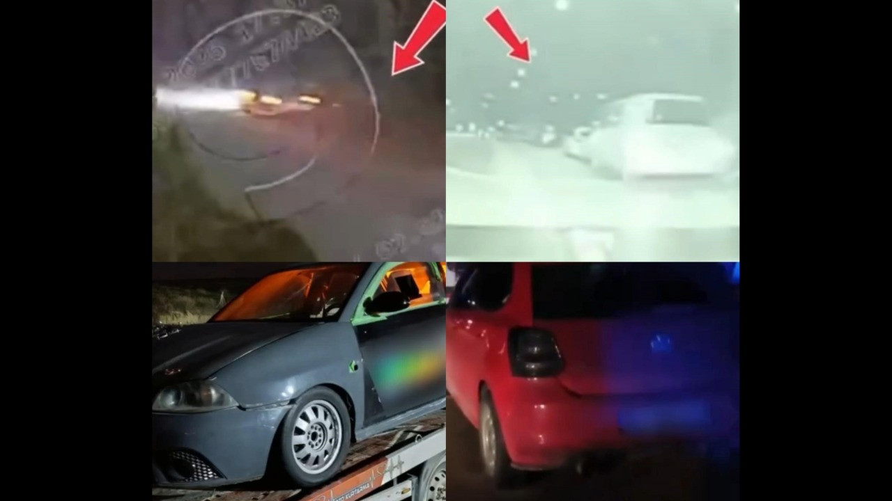 Otobanda araba yarışı pahalıya patladı: 407 bin TL ceza kesildi