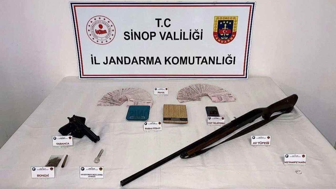 Sinop'ta uyuşturucu operasyonu