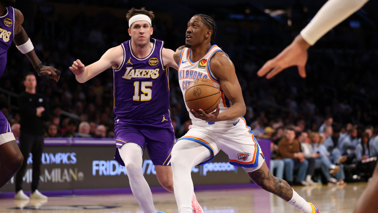 Thunder, Lakers deplasmanında eksiklere rağmen kazandı