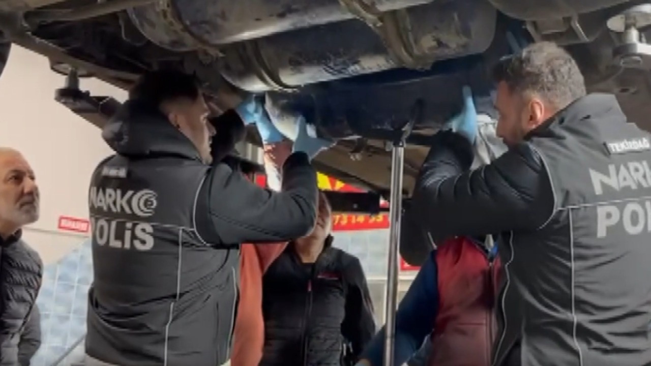 Üç aydır izleniyordu: Yakıt tüpünden uyuşturucu çıktı