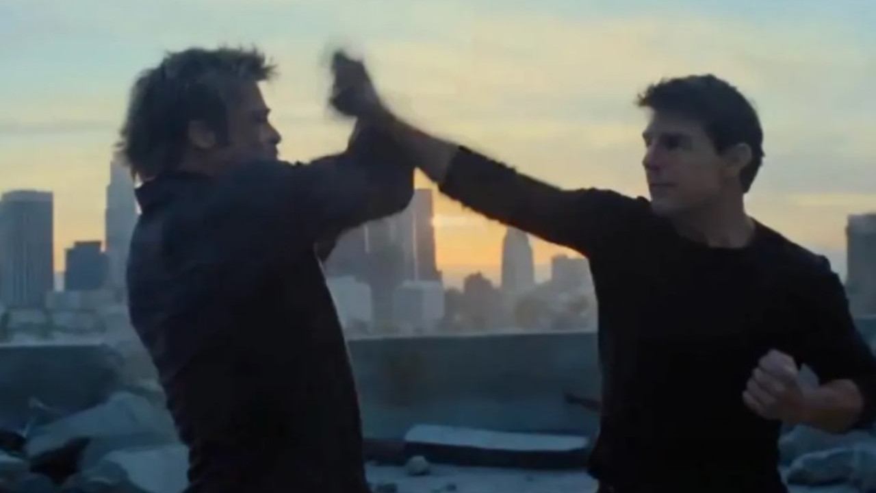 Tom Cruise ve Brad Pitt'li video Hollywood’u ayağa kaldırdı