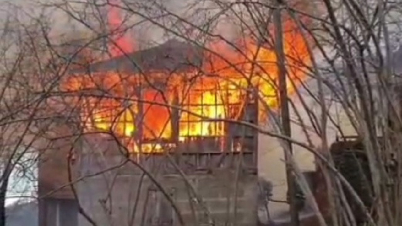 Yangında 88 yaşındaki kadın öldü