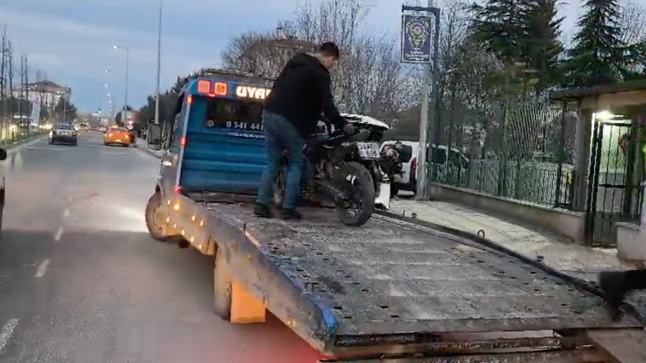 Karakola çağrıldı, ehliyetine el konuldu