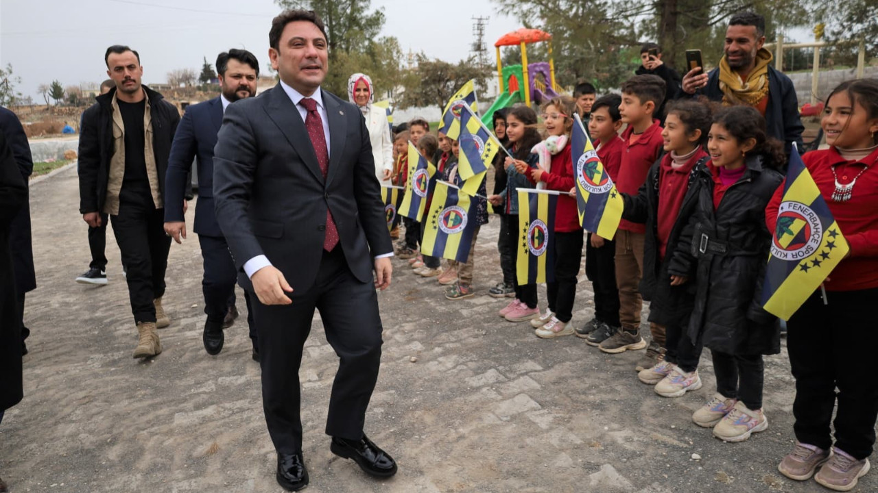 Haliliye'de Fenerbahçe coşkusu: Kaymakama sarı-lacivert karşılama