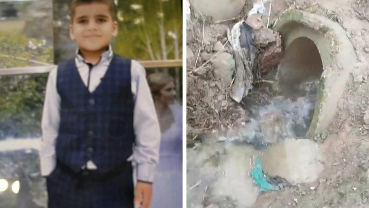 Topunu almak için menfeze giren 11 yaşındaki Furkan boğuldu