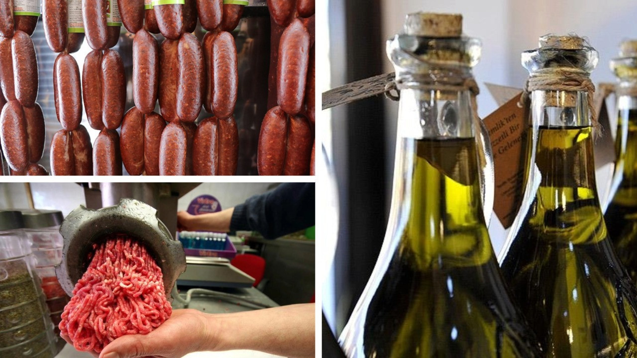 Bakanlık listeyi güncelledi: Kıyma, sucuk ve zeytinyağı listede!