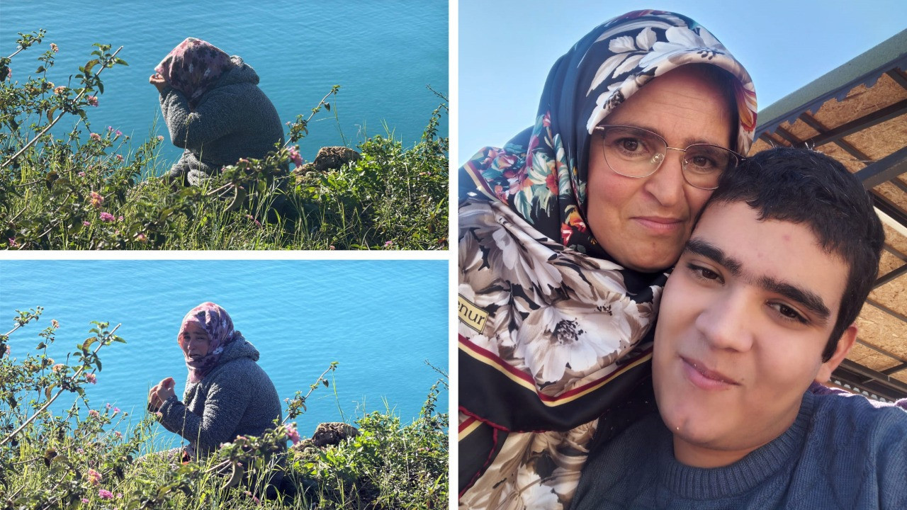 Antalya’da otizmli oğlunun nakline tepki: Anne falezlere çıktı
