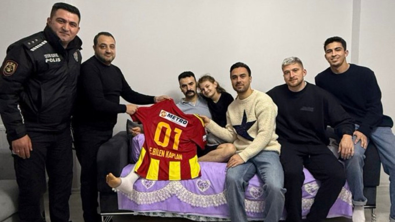 Süper Lig ekibinden yaralı polise ziyaret