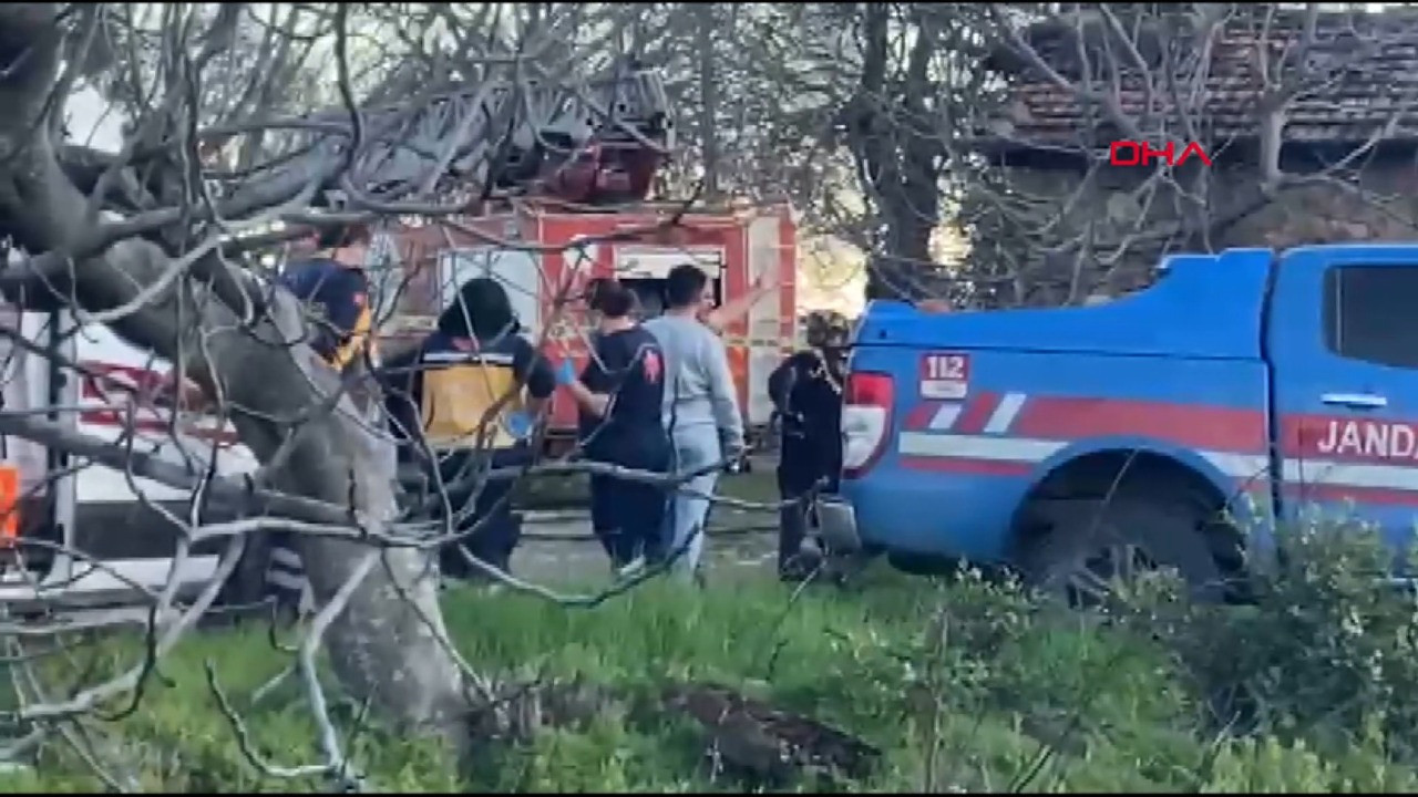 Yaşlı kadın yangının ortasında hayatını kaybetti