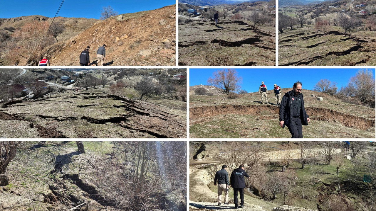 Bu köy 67 yıldır adım adım kayıyor