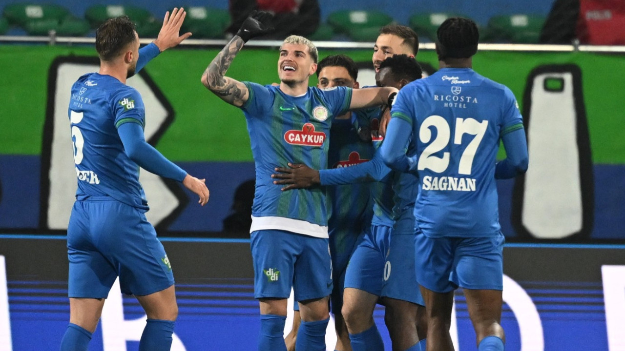 Çaykur Rize 6 hafta sonra kazandı! Kocaeli'nin serisini bitirdiler: 2-0