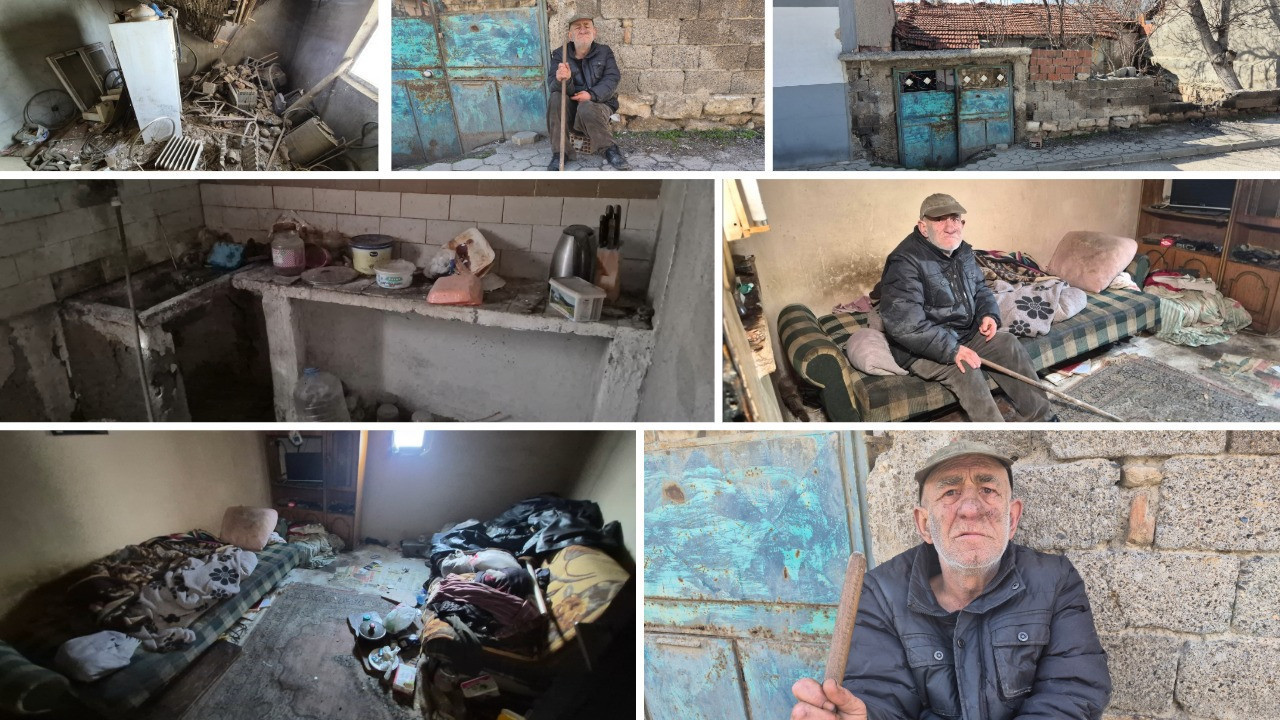 Metruk evde yaşam mücadelesi