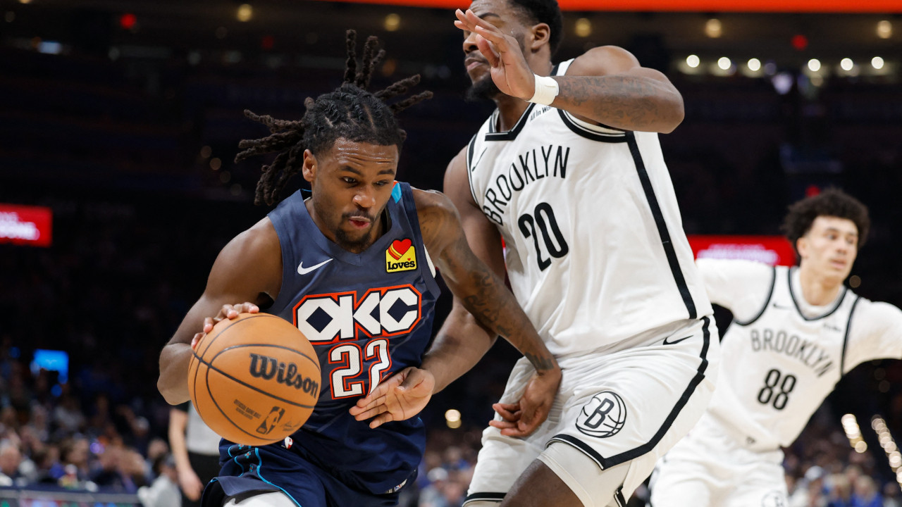 Son şampiyon Thunder, Nets’i eksik kadrosuyla yendi