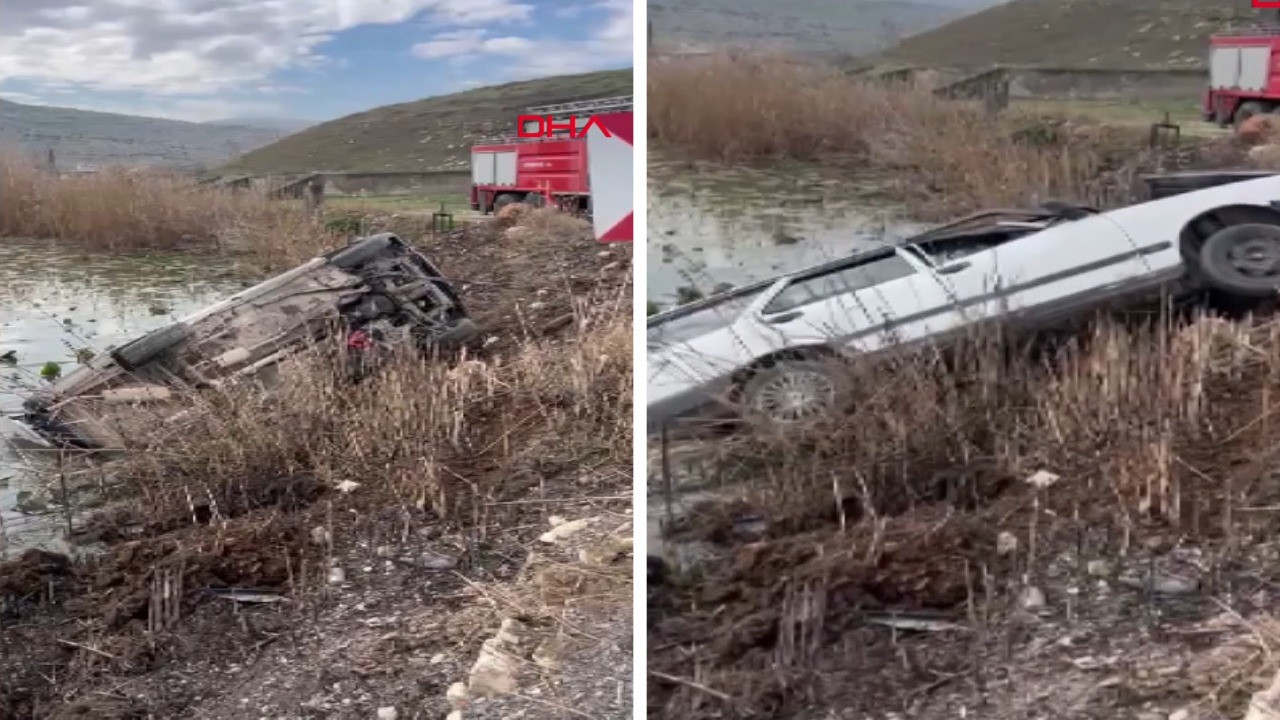 Aracının içinde boğularak öldü