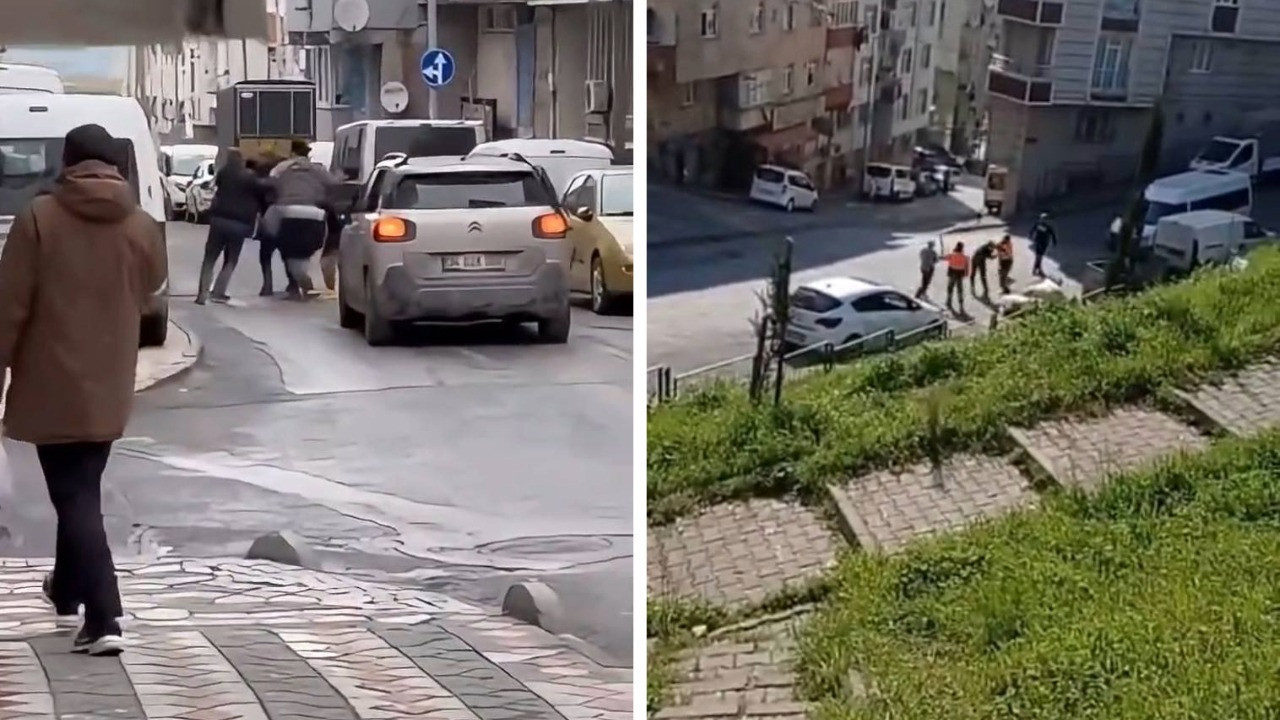 Davul yerine birbirlerine vurdular: Sultangazi’de yumruklar havada uçtu