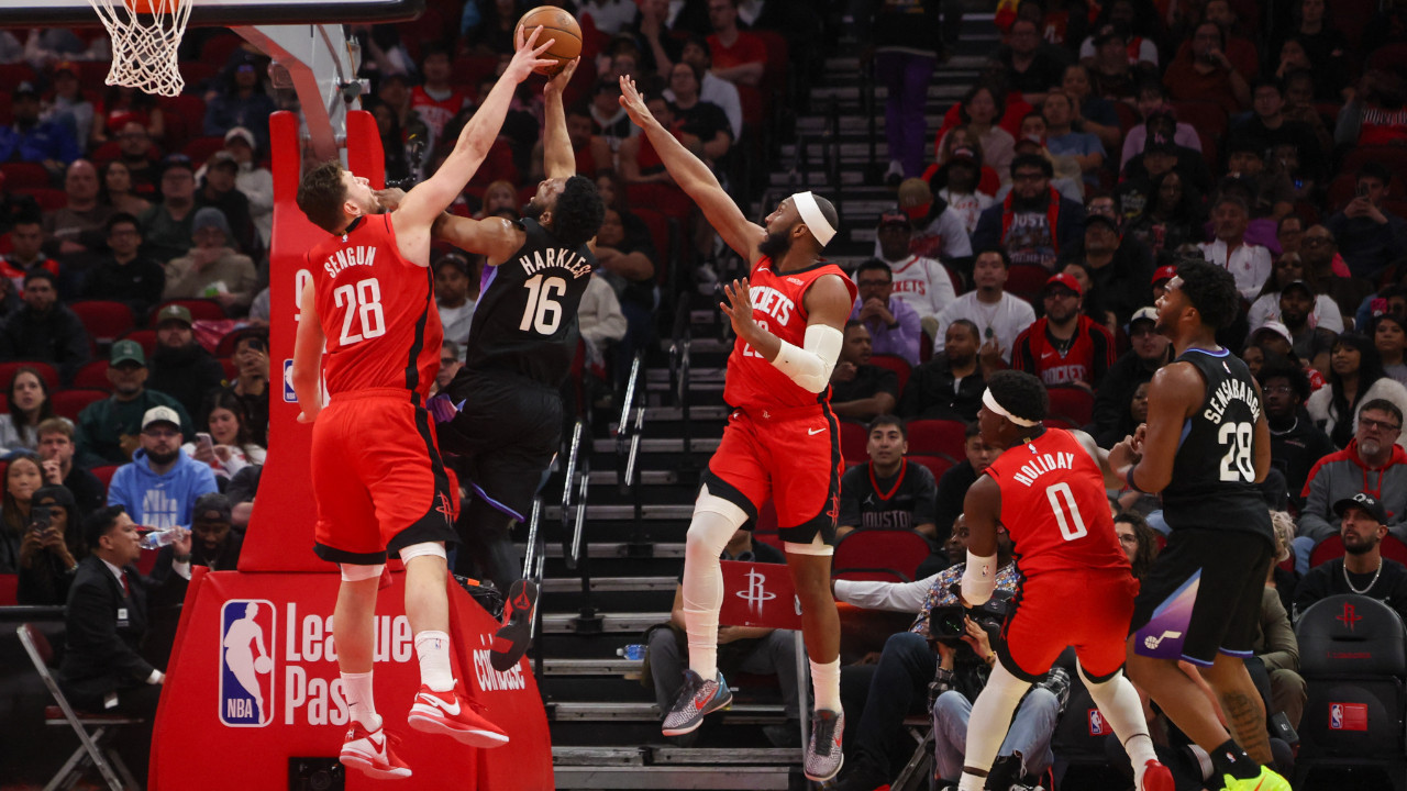 Alperen Şengün triple-double’ı az farkla kaçırdı: Houston, Utah'ı rahat geçti