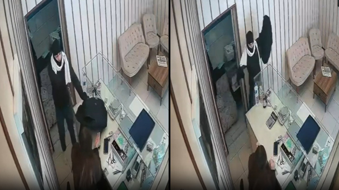 Hırsızı çığlıklarıyla korkuttu: 'Bayan' diye yapıyorlar, bırakmayacağım