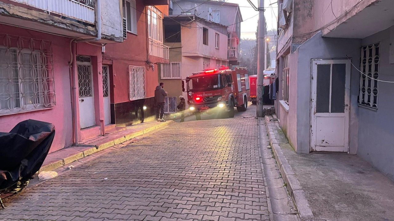 İzmir'de korkutan yangın
