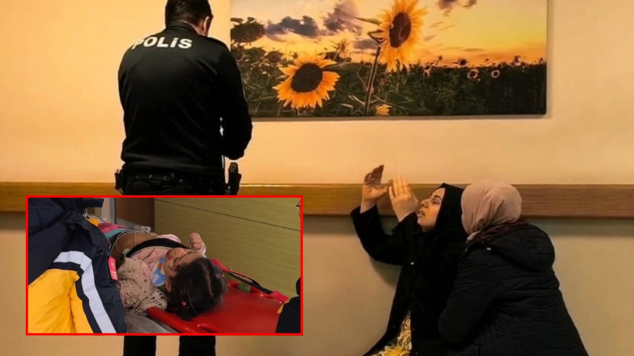 Aracın çarptığı 3 yaşındaki Zeynep Asya beyin kanaması geçirdi