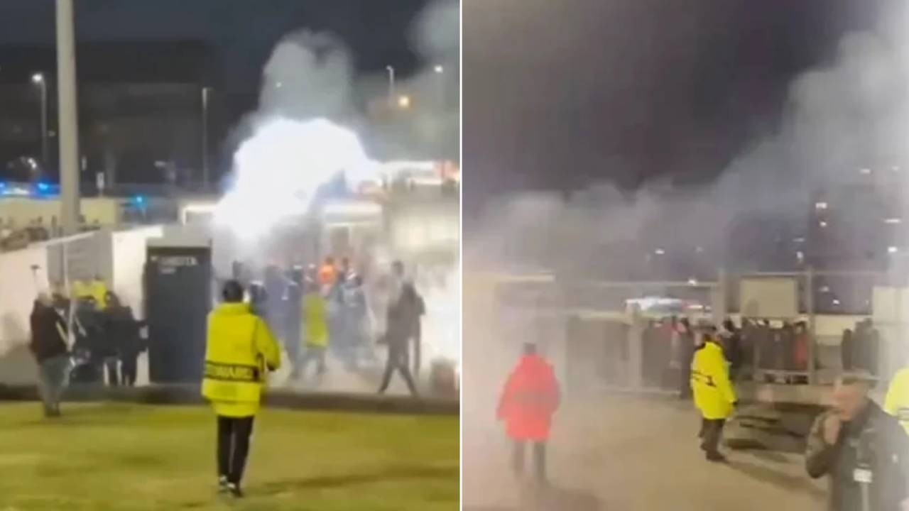 İtalyan polisinden Galatasaray taraftarına sert müdahale: Maç önü ortam gerildi