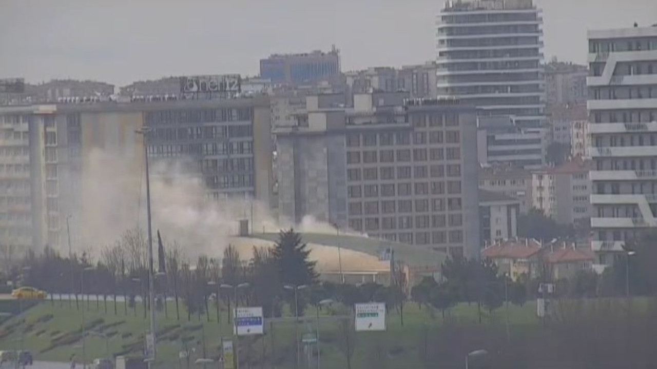 Merter Polisevi’nde yangın