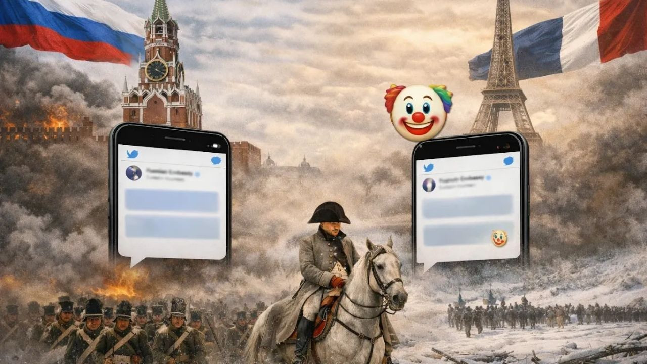 Fransa ve Rusya büyükelçilikleri X'te kapıştı