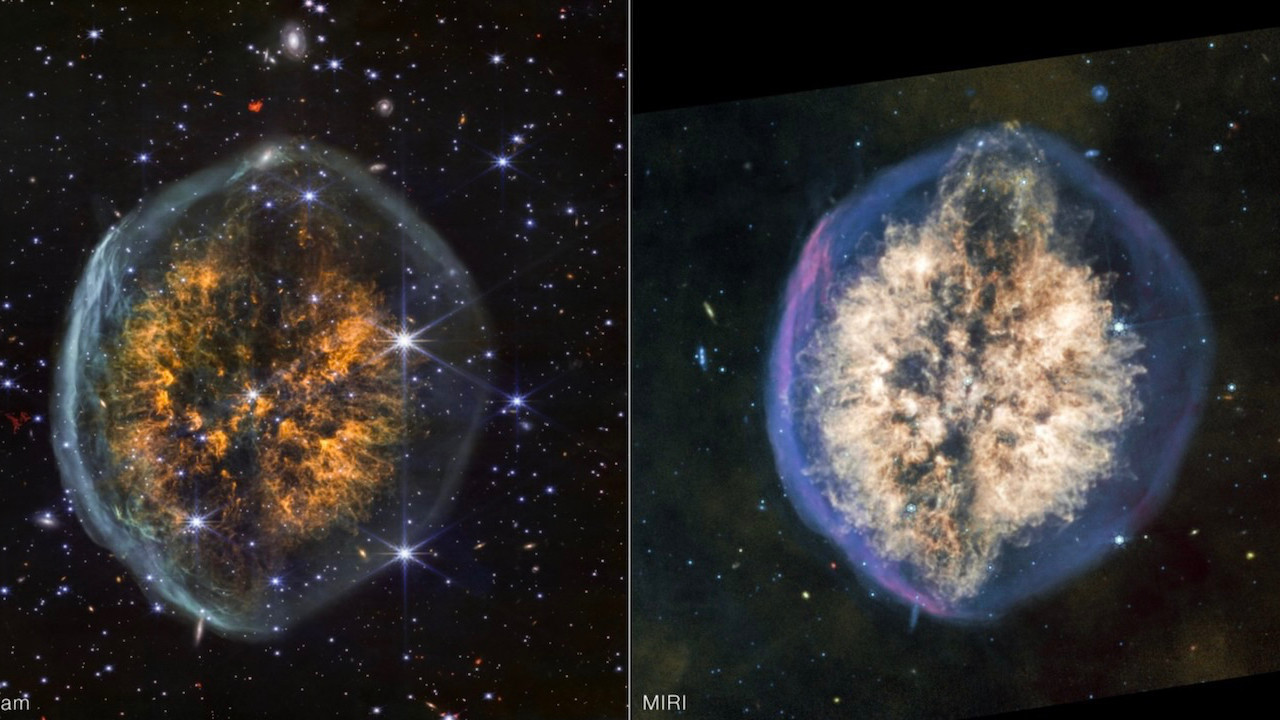 Hayrete düşüren olay: Ölen yıldızı böyle görüntülediler