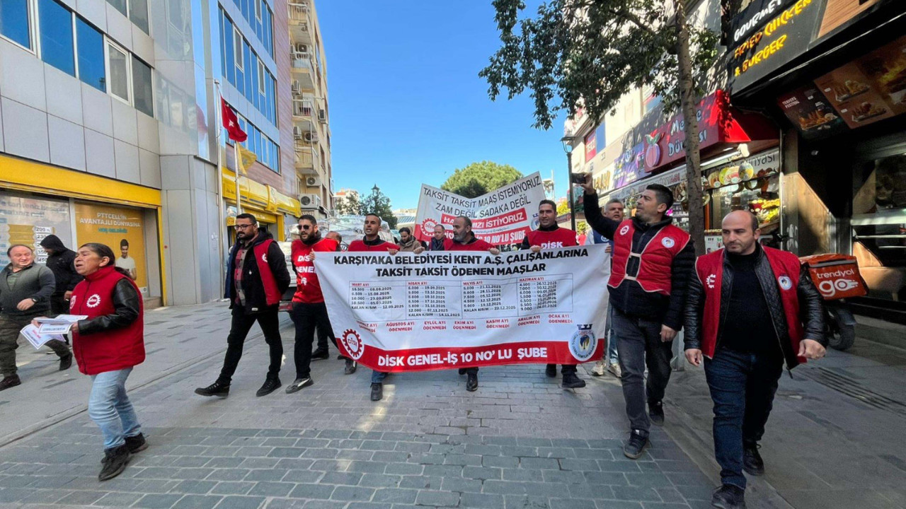 Karşıyaka Belediyesi işçileri halka seslendi: Dayanacak gücümüz kalmadı