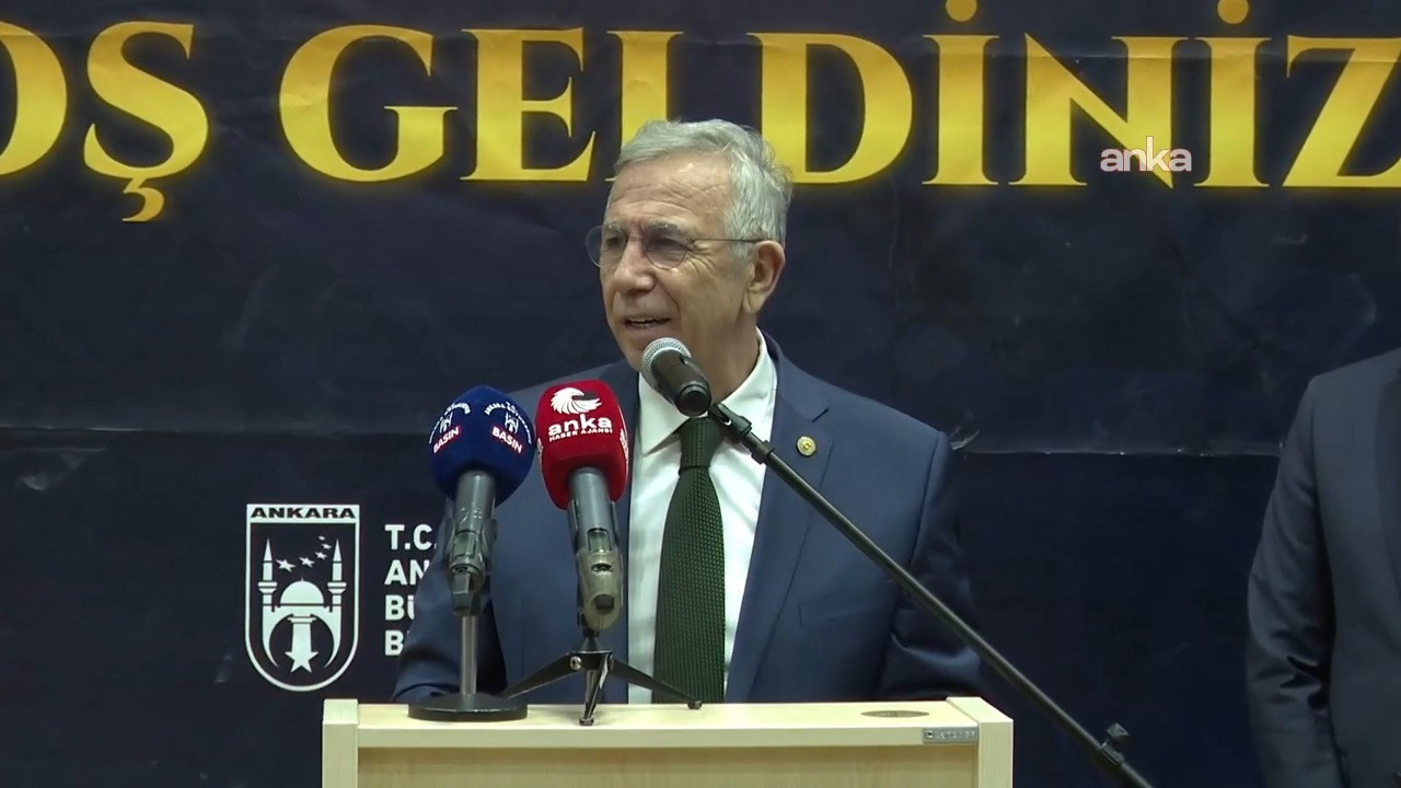 Mansur Yavaş: Etrafımızın her tarafı ateş çemberi