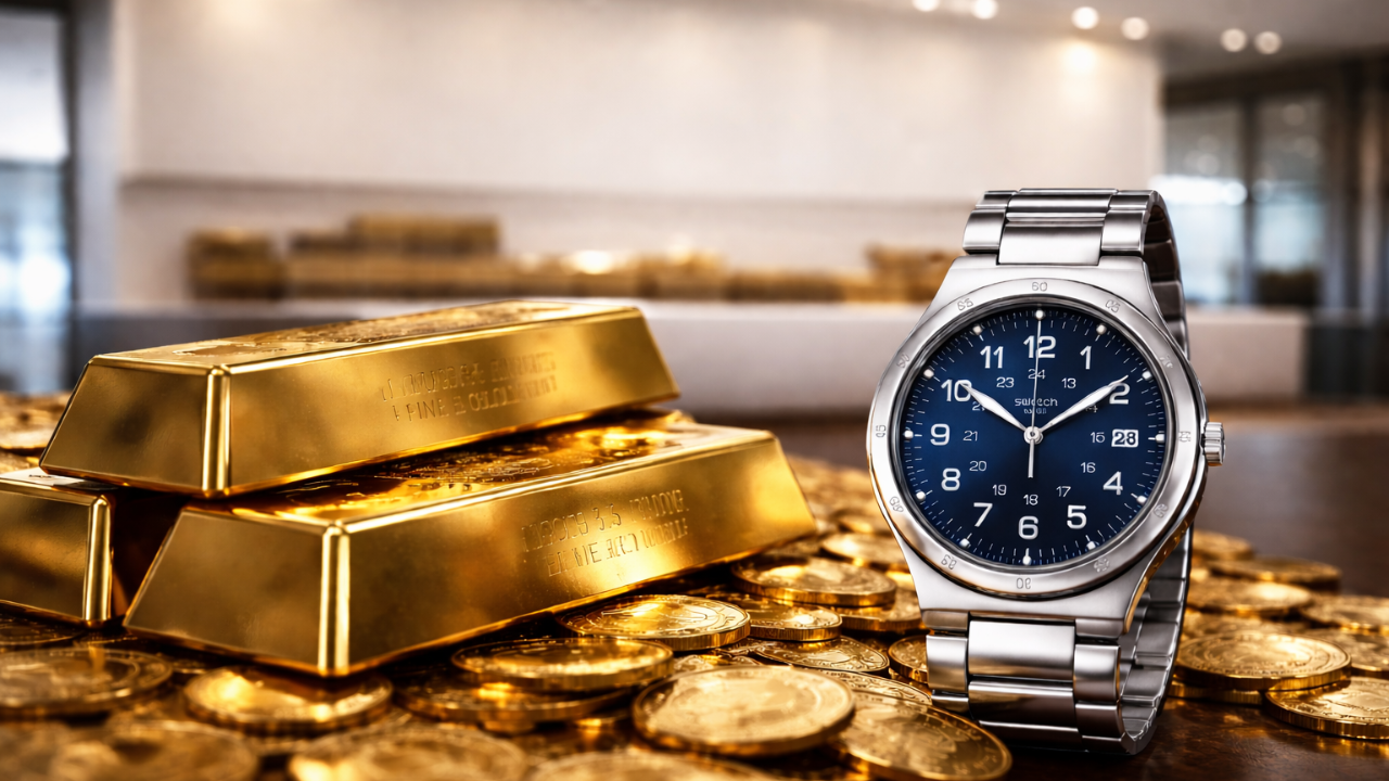 Saat devi altın zengini çıktı