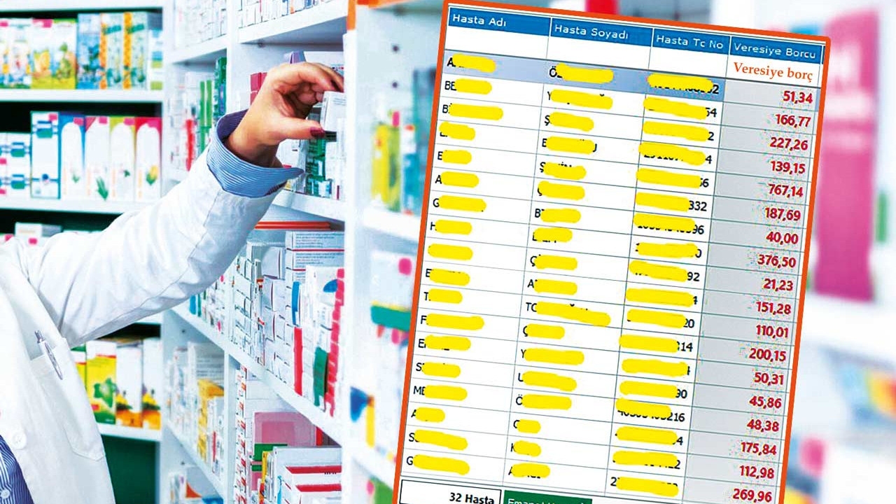 Vatandaş ilacı veresiye alıyor