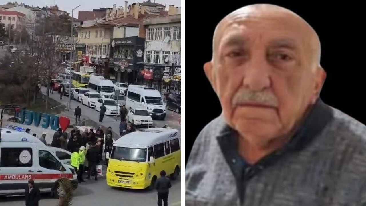 Dolmuştan düşen yaşlı adam hayatını kaybetti