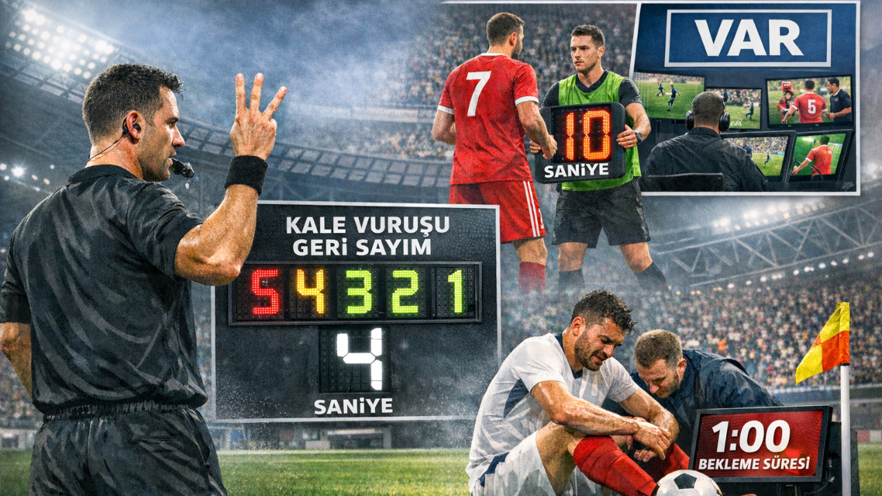Futbolda kurallar yeniden yazılıyor: Artık zaman çalan takım yandı