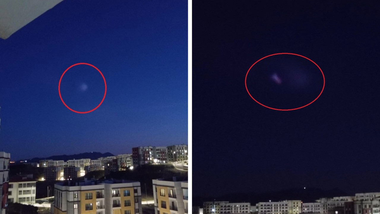 İran’ın füzeleri Hatay semalarında görüntülendi