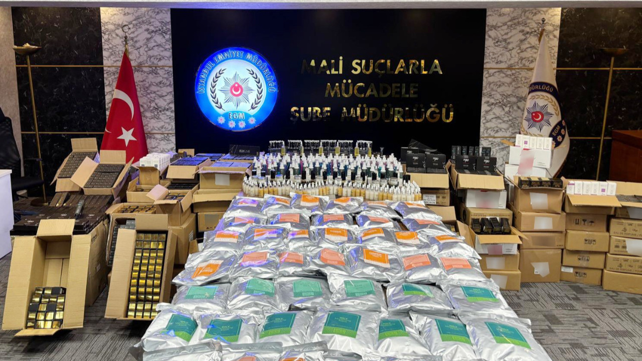 İstanbul’da sahte ilaç ve kozmetik operasyonu