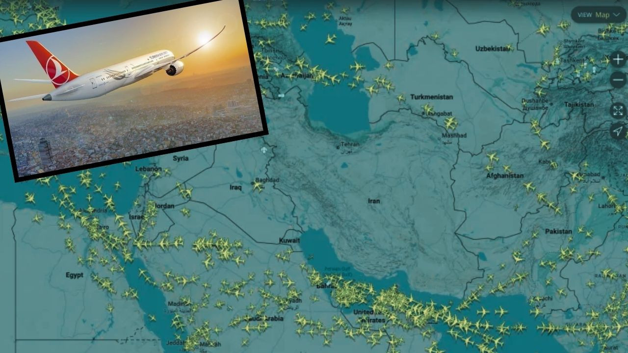 Orta Doğu'da hava trafiği felç oldu