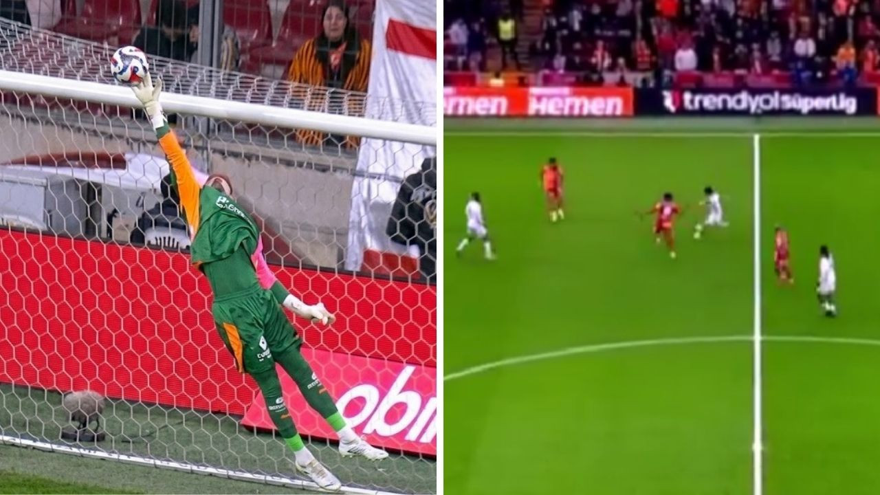 Süper Lig'de yılın golü direğe takıldı: 39. dakikada RAMS Park dondu kaldı