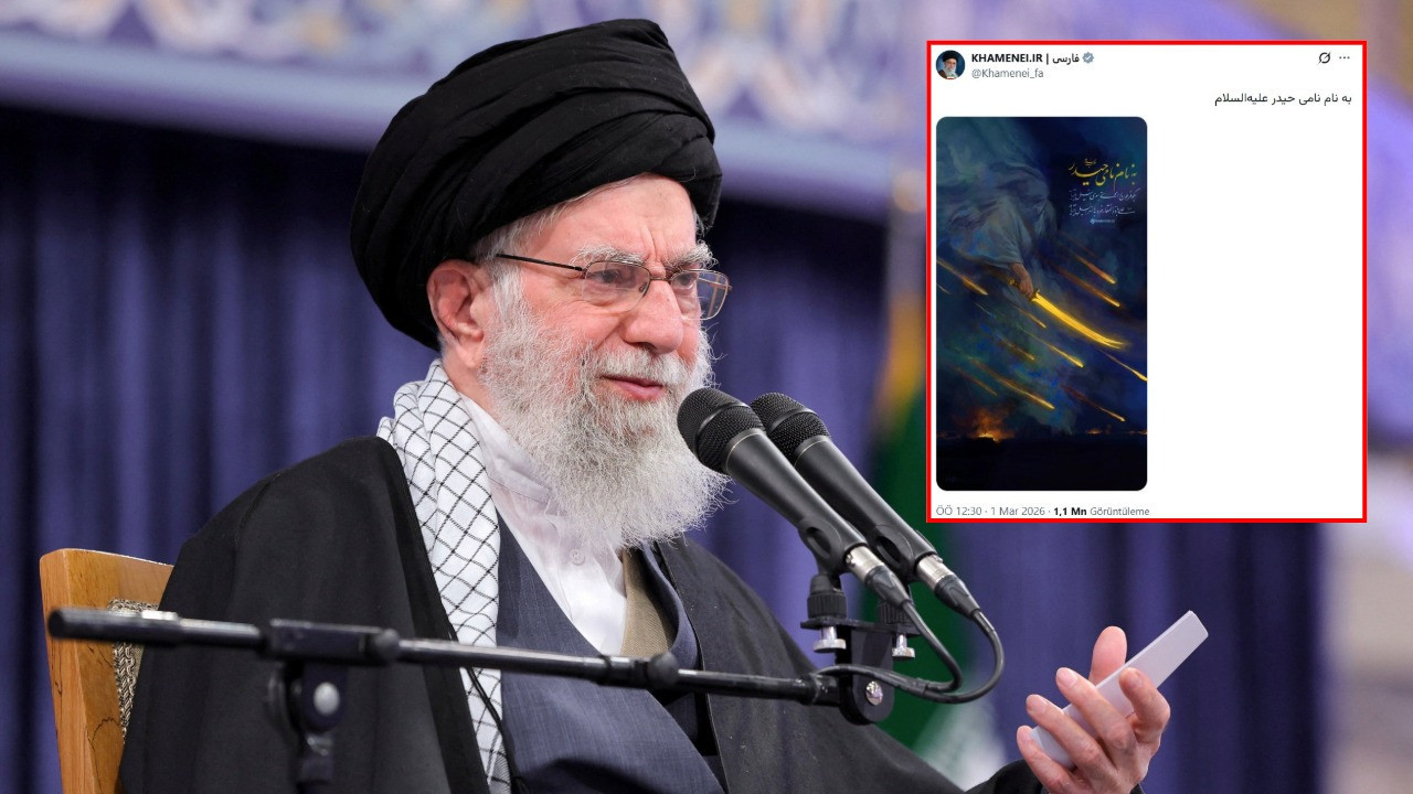 Hamaney'in hesabından ilk paylaşım