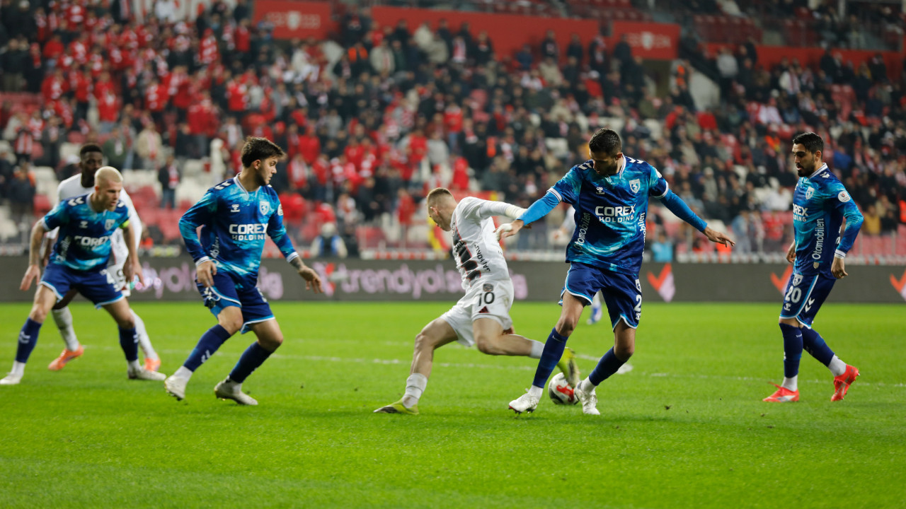 Samsun'un golü VAR'dan döndü! Gaziantep ile yenişemedi: 0-0