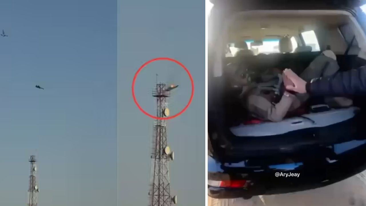 Kuveyt'te savaş uçağı düştü: Pilotu böyle kurtardılar