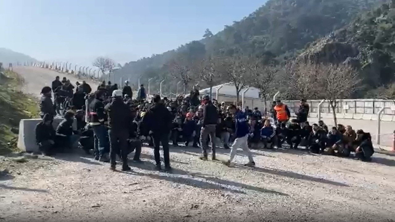 Madencilere TOMA ve biber gazıyla müdahale: 4 gözaltı