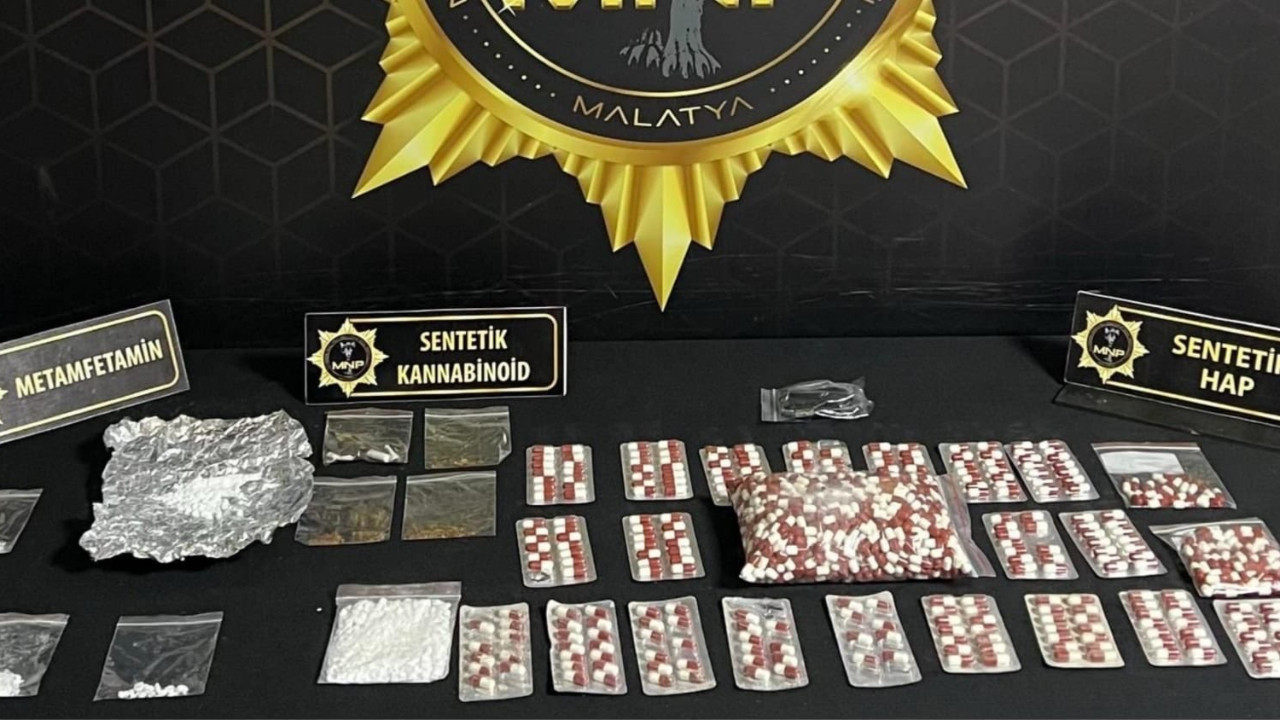 Malatya'da zehir tacirlerine operasyon