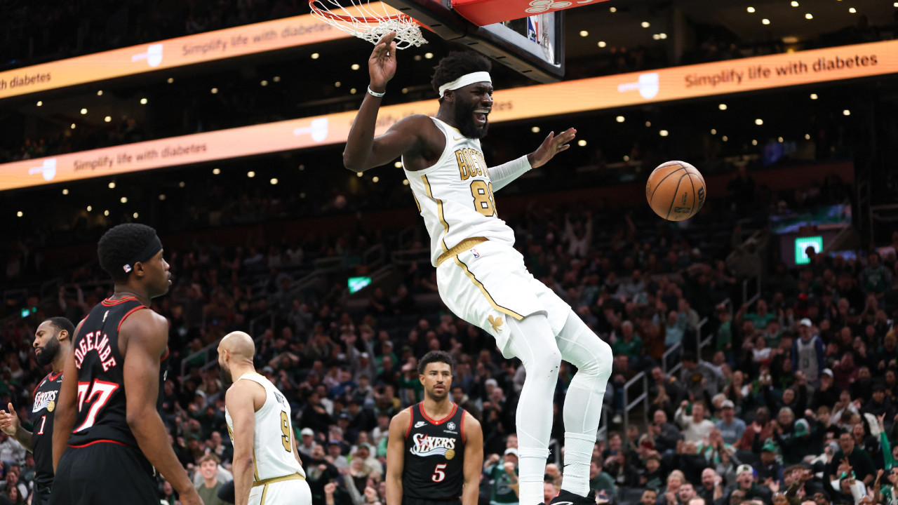 Neemias Queta’dan kariyer gecesi: Celtics, 76ers’ı farklı geçti