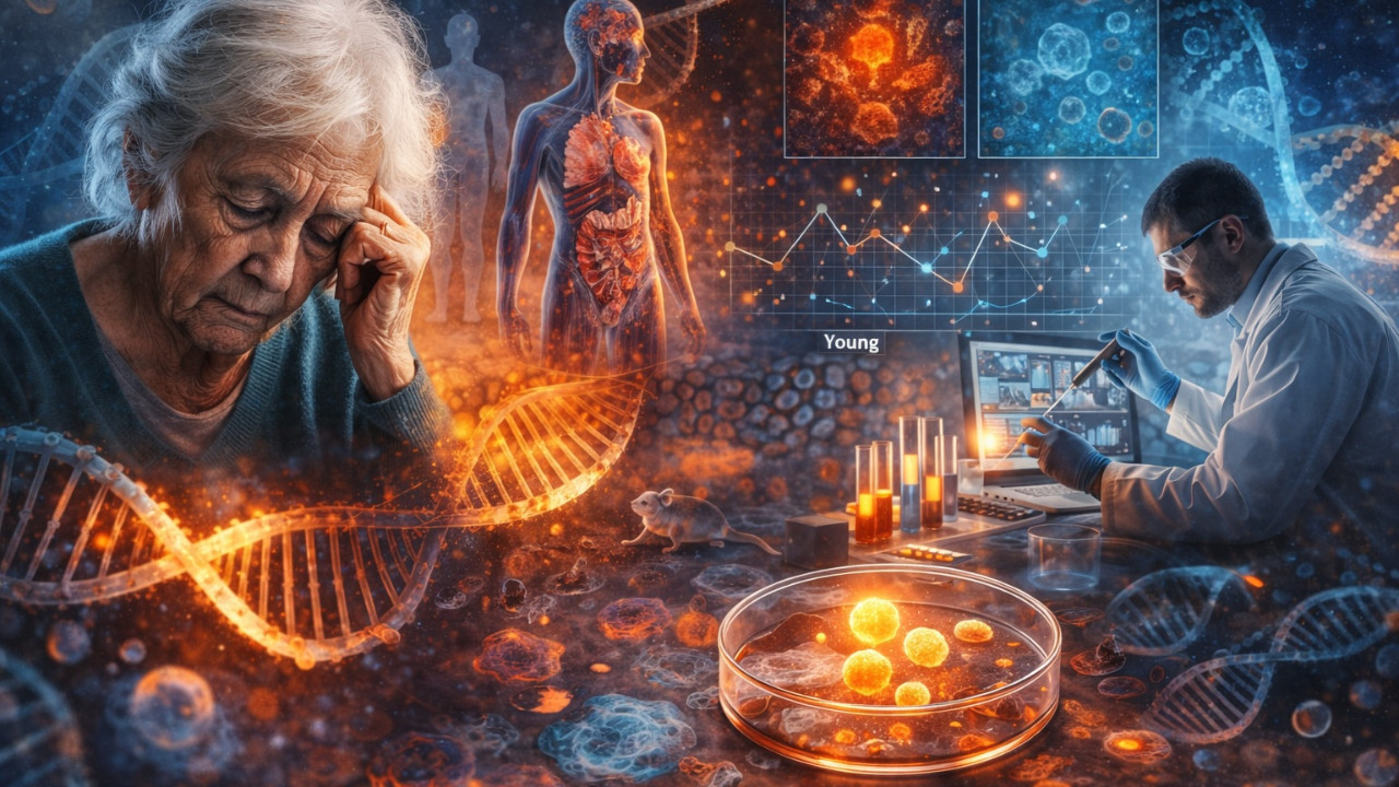 Yaşlanmanın hücresel haritası çıkarıldı