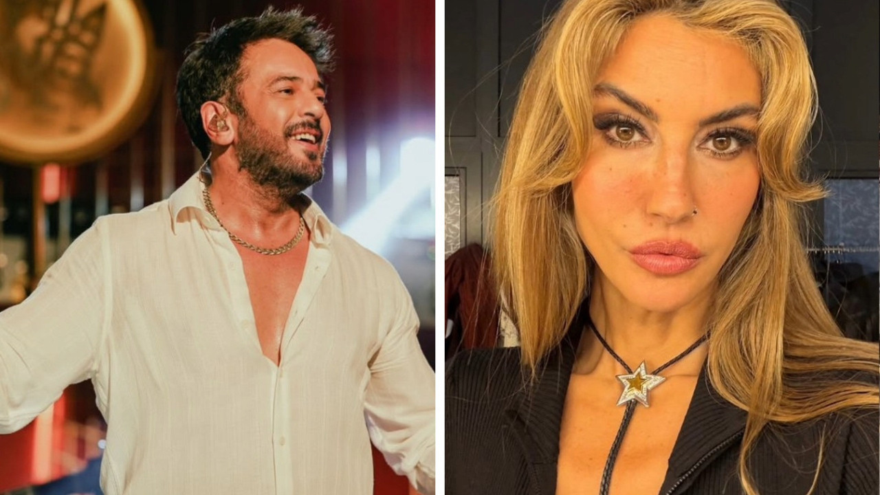 Çağla Şıkel ve Emre Altuğ oğulları Uzay için bir arada